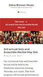 Mobile Screenshot of music.ednabrewer.net